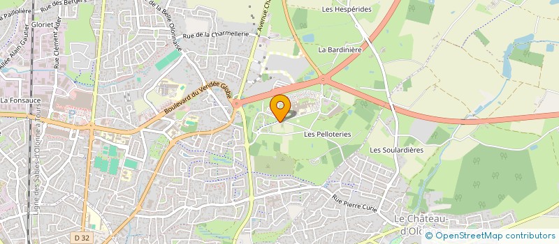 localisation de l'entreprise ORL DES OLONNES à LES SABLES D'OLONNE