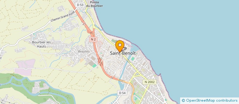 localisation de l'entreprise ORL LIB à SAINT-BENOIT