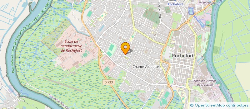 localisation de l'entreprise ORL ROCHEFORT  ROCHEFORT