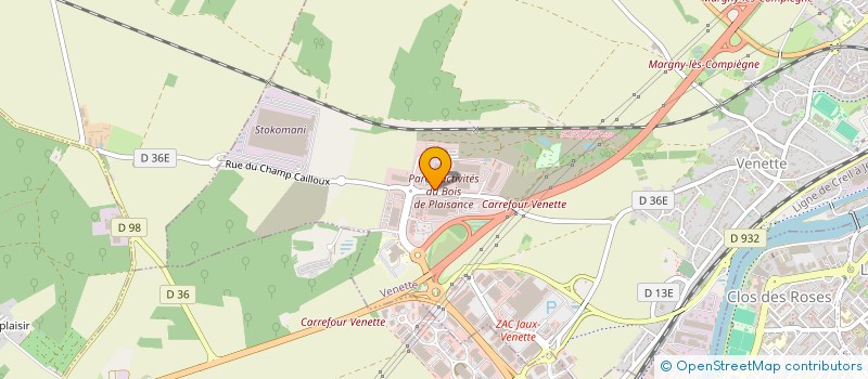 localisation de l'entreprise ORLAIT  VENETTE