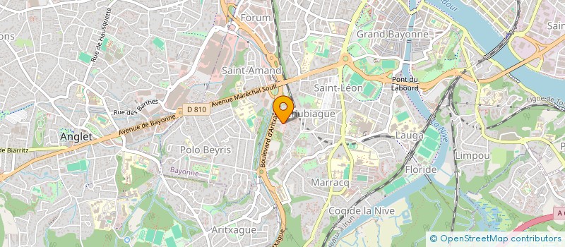 localisation de l'entreprise ORLANA à BAYONNE