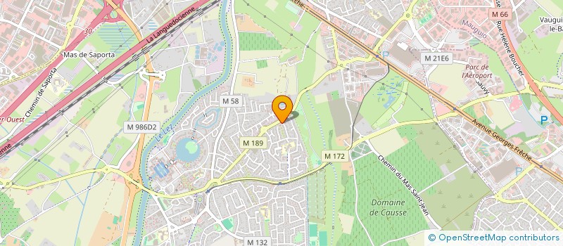 localisation de l'entreprise ORLATTES à LATTES