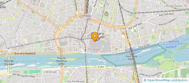 localisation de l'entreprise ORLEANAIS ACCUEIL à ORLEANS