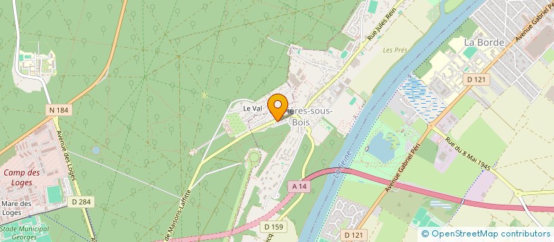 localisation de l'entreprise ORLEANS CRESSON 2  LE MESNIL-LE-ROI