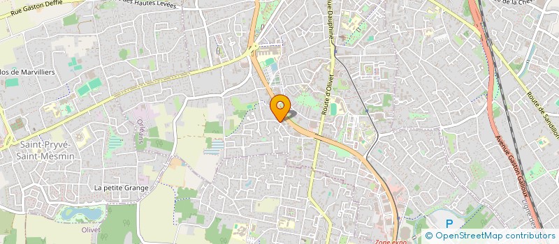 localisation de l'entreprise ORLEANS ENCADREMENT à ORLEANS