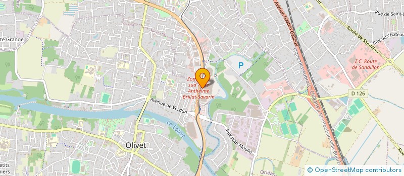 localisation de l'entreprise ORLEANS EVENTS à ORLEANS