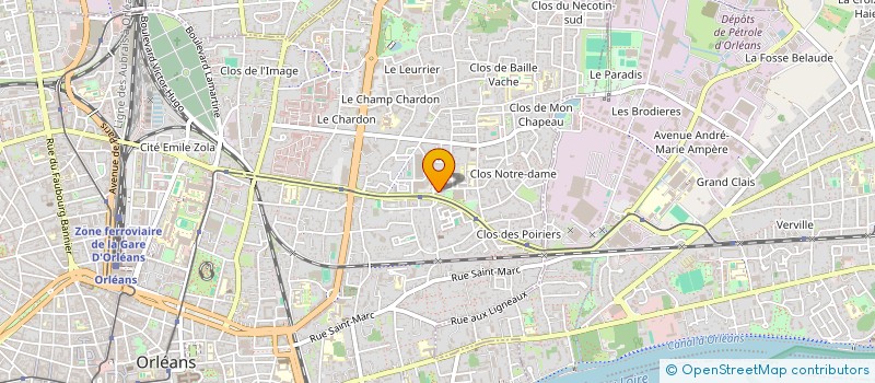 localisation de l'entreprise ORLEANS FUTSAL à ORLEANS