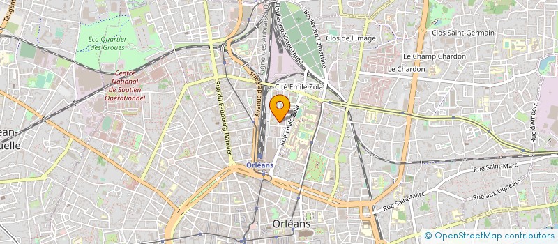 localisation de l'entreprise ORLEANS LOISIRS à ORLEANS