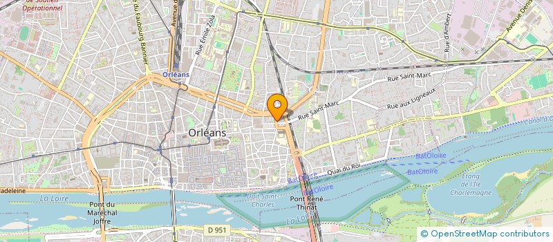 localisation de l'entreprise ORLEANS METROPOLE à ORLEANS