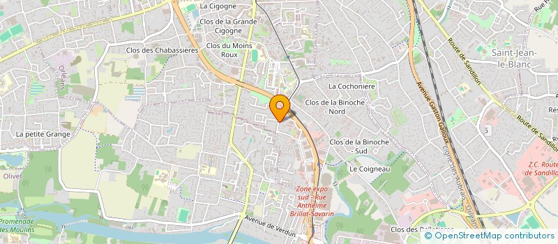localisation de l'entreprise ORLEANS MOBILITY  ORLEANS