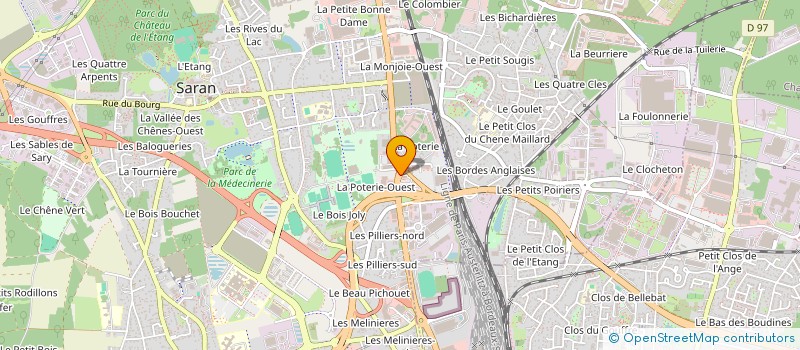 localisation de l'entreprise ORLEANS NORD MOTO à SARAN