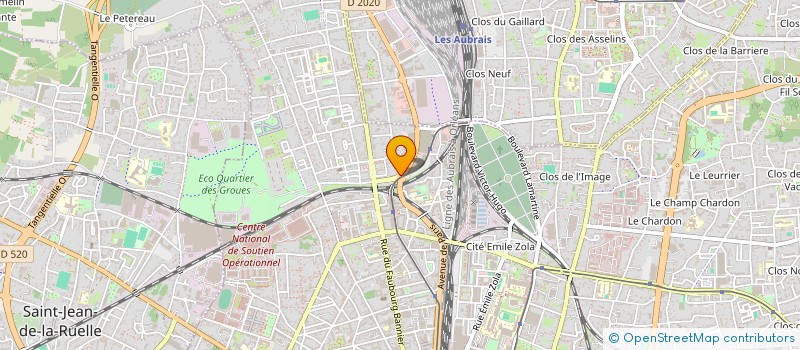 localisation de l'entreprise ORLEANS PROPRETE ET SERVICES - OPS à ORLEANS
