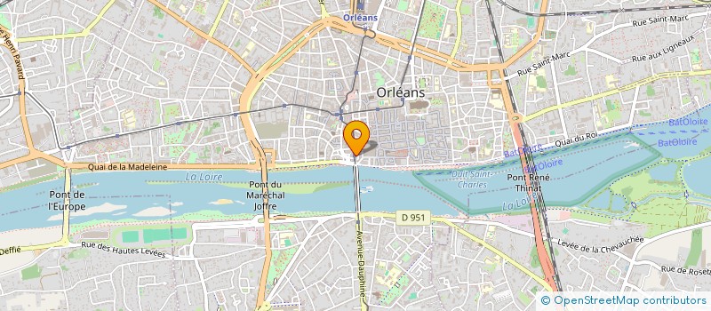 localisation de l'entreprise ORLEANS SOLEIL  ORLEANS