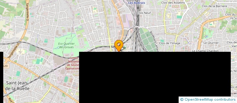 localisation de l'entreprise ORLEANS TRAVAUX à ORLEANS