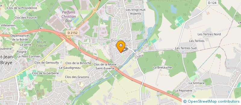 localisation de l'entreprise ORLEANS TV à BOIGNY-SUR-BIONNE