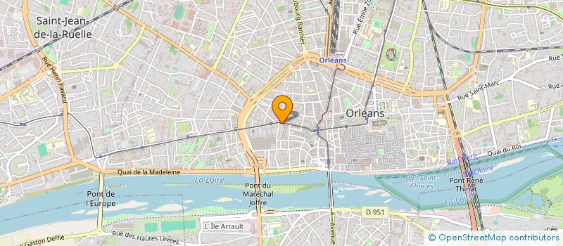 localisation de l'entreprise ORLEANS VILLAGE à ORLEANS