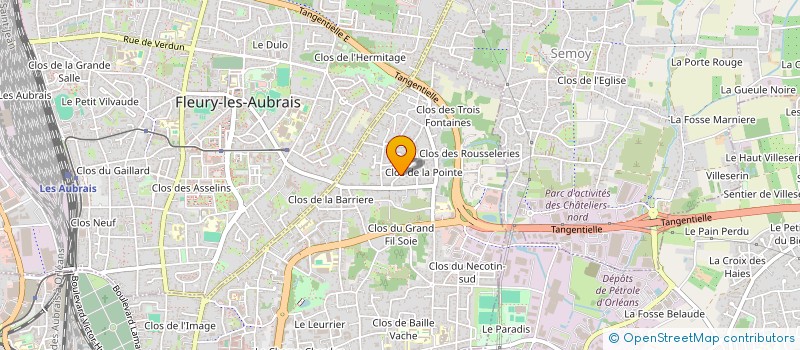 localisation de l'entreprise ORLEANS WATER POLO à ORLEANS