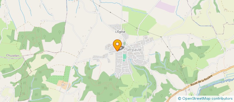 localisation de l'entreprise ORLECO  SERPAIZE