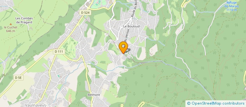 localisation de l'entreprise ORLIT  SAINT-MARTIN-D'HERES