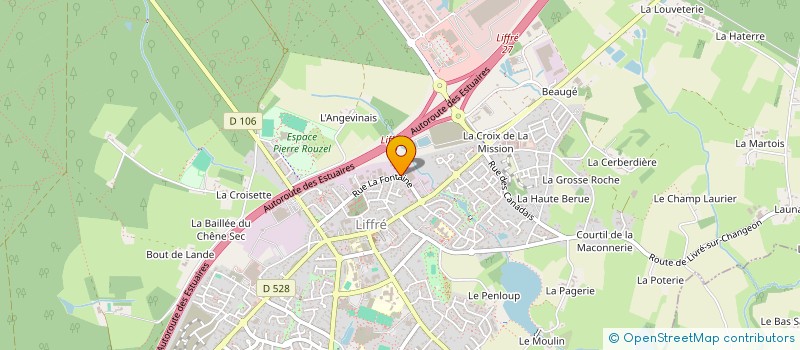 localisation de l'entreprise ORLO à LIFFRE