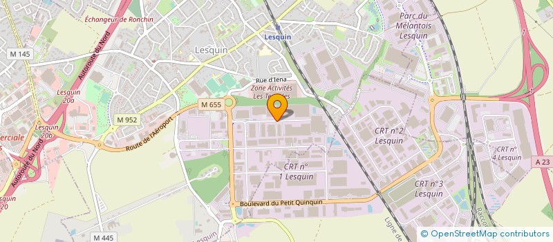 localisation de l'entreprise ORLOG (ORCHESTRA LOG'S) à LESQUIN