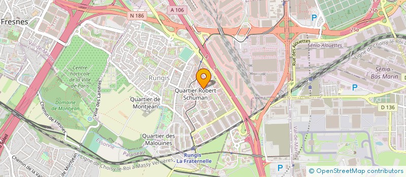 localisation de l'entreprise ORLY ASSISTANCE PISTES à RUNGIS