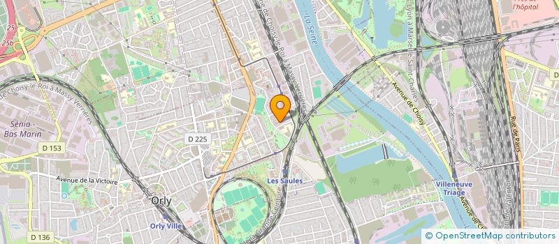 localisation de l'entreprise ORLY CITOYEN BOXING CLUB  ORLY