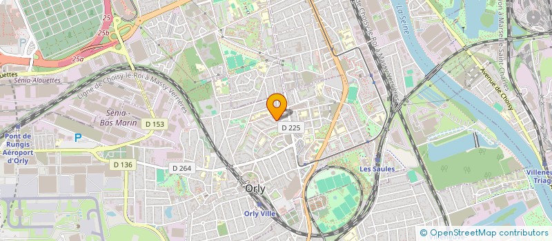 localisation de l'entreprise ORLY DOUBLE DUTCH CLUB  ORLY