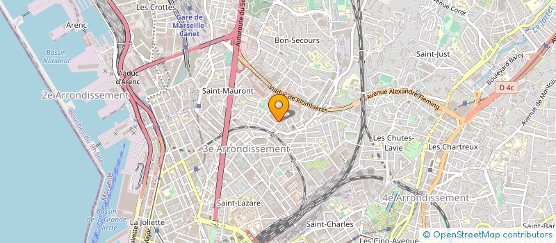 localisation de l'entreprise ORLY OR à MARSEILLE