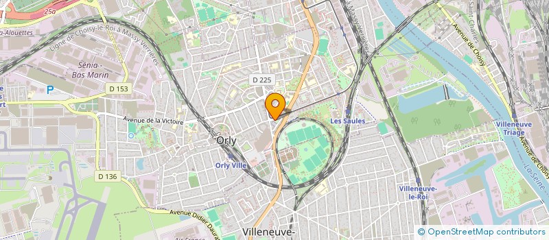 localisation de l'entreprise ORLY VIANDES  ORLY