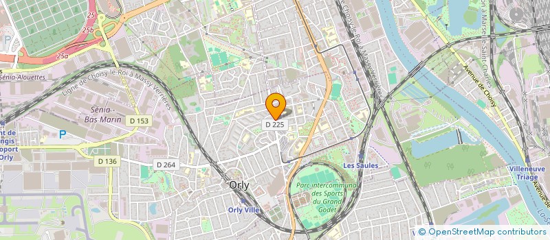 localisation de l'entreprise ORLYGIS à ORLY