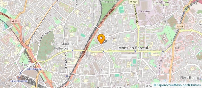 localisation de l'entreprise ORLYNE  MONS-EN-BARUL