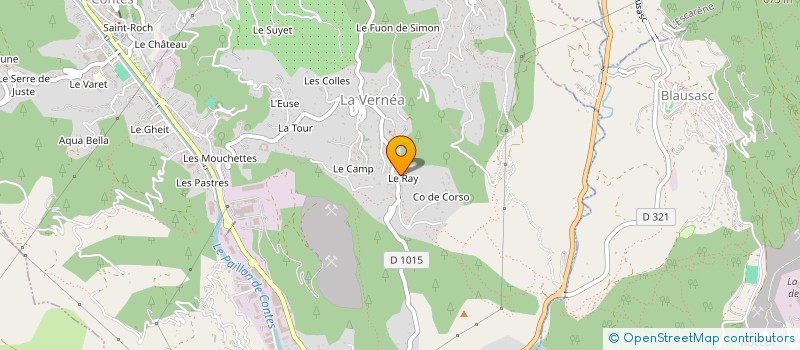 localisation de l'entreprise ORMA  CONTES