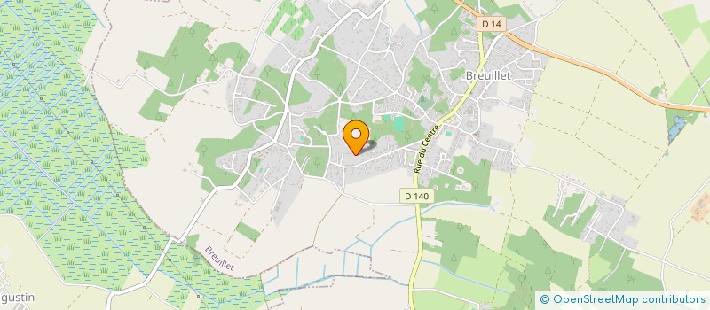 localisation de l'entreprise ORMA  BREUILLET