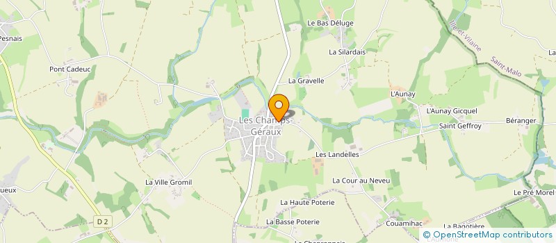 localisation de l'entreprise ORMA DEL  SAINT-ANDRE-DES-EAUX