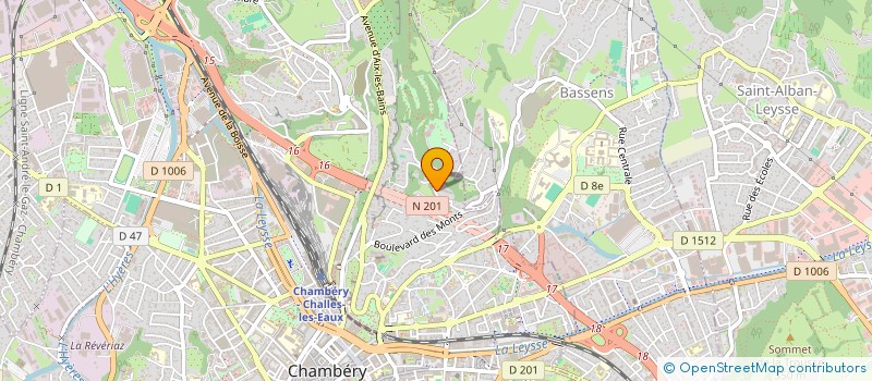 localisation de l'entreprise ORMALUJE  CHAMBERY