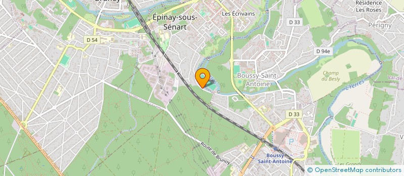 localisation de l'entreprise ORMAN  EPINAY-SOUS-SENART