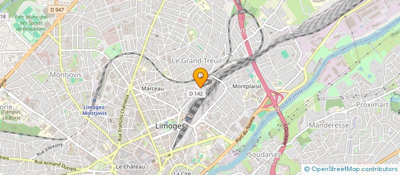 localisation de l'entreprise ORMAN KUSESI à LIMOGES