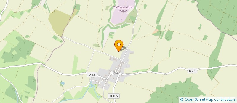 localisation de l'entreprise ORMANSAY CHEVAUX DE SPORT  ORAIN