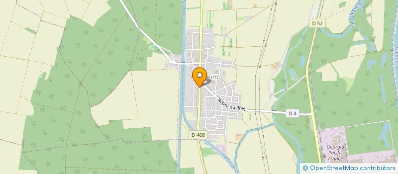 localisation de l'entreprise ORME DIFFUSION à PORTE DU RIED