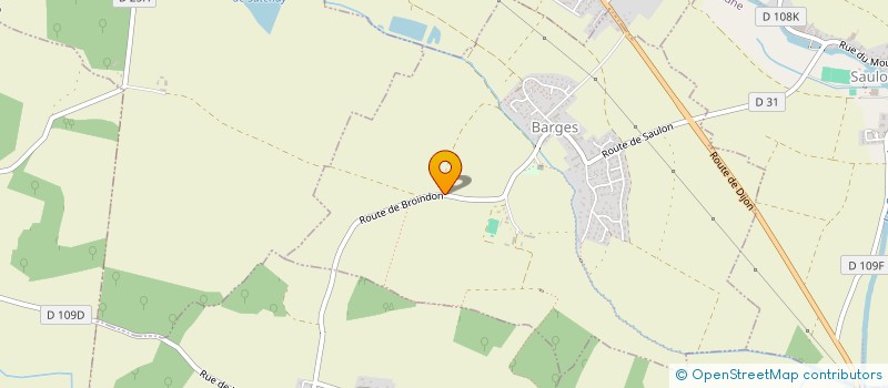 localisation de l'entreprise ORME ET CHAIRON  BARGES