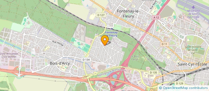 localisation de l'entreprise ORMECHE  BOIS-D'ARCY