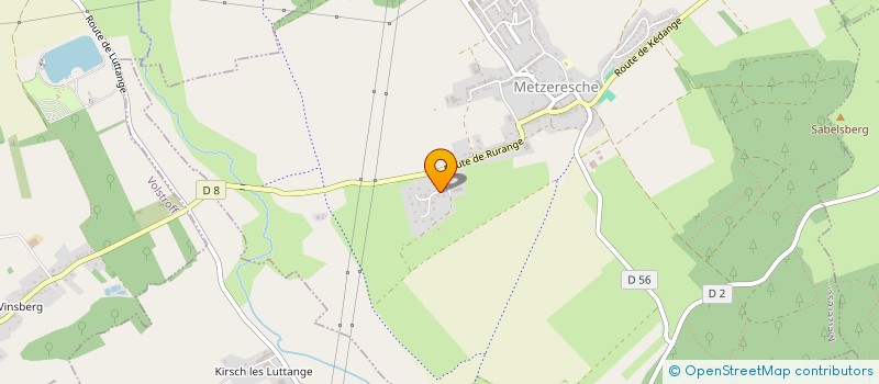 localisation de l'entreprise ORMELYA  METZERESCHE