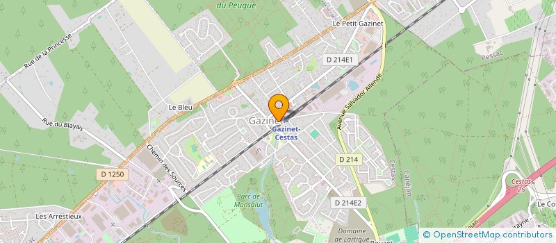 localisation de l'entreprise ORMENTA  CREON