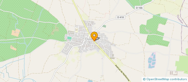 localisation de l'entreprise ORMIERES  OUVEILLAN