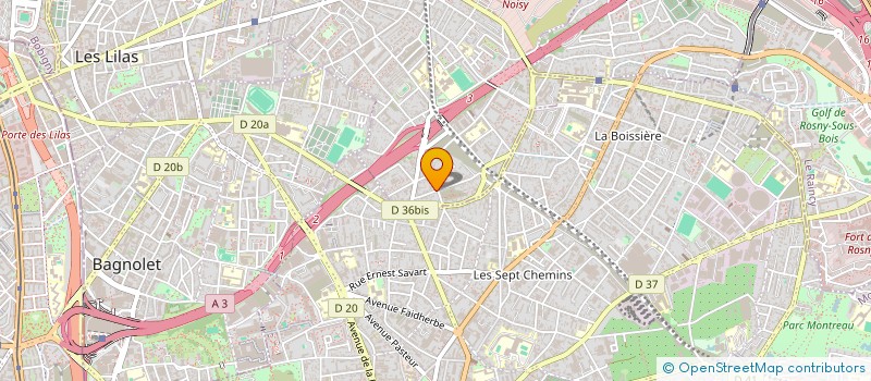 localisation de l'entreprise ORMIES AGENCEMENT à ROMAINVILLE