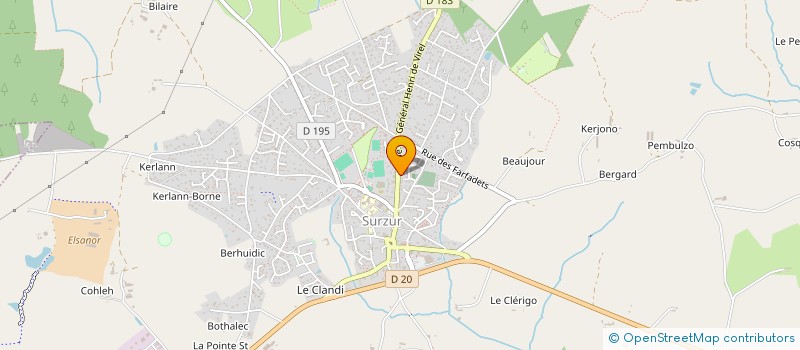 localisation de l'entreprise ORMINO  SAINT-AVE