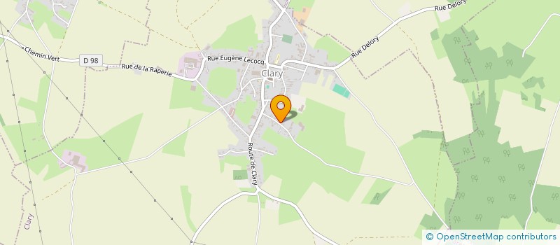 localisation de l'entreprise ORMUZ  CLARY