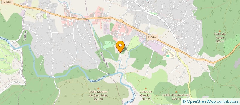 localisation de l'entreprise ORNABELL  MONTAUROUX