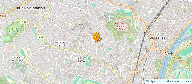 localisation de l'entreprise ORNAH à RUEIL-MALMAISON